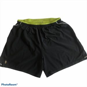 Smartwool Men’s PhD Running Shorts Sz Medium Blk